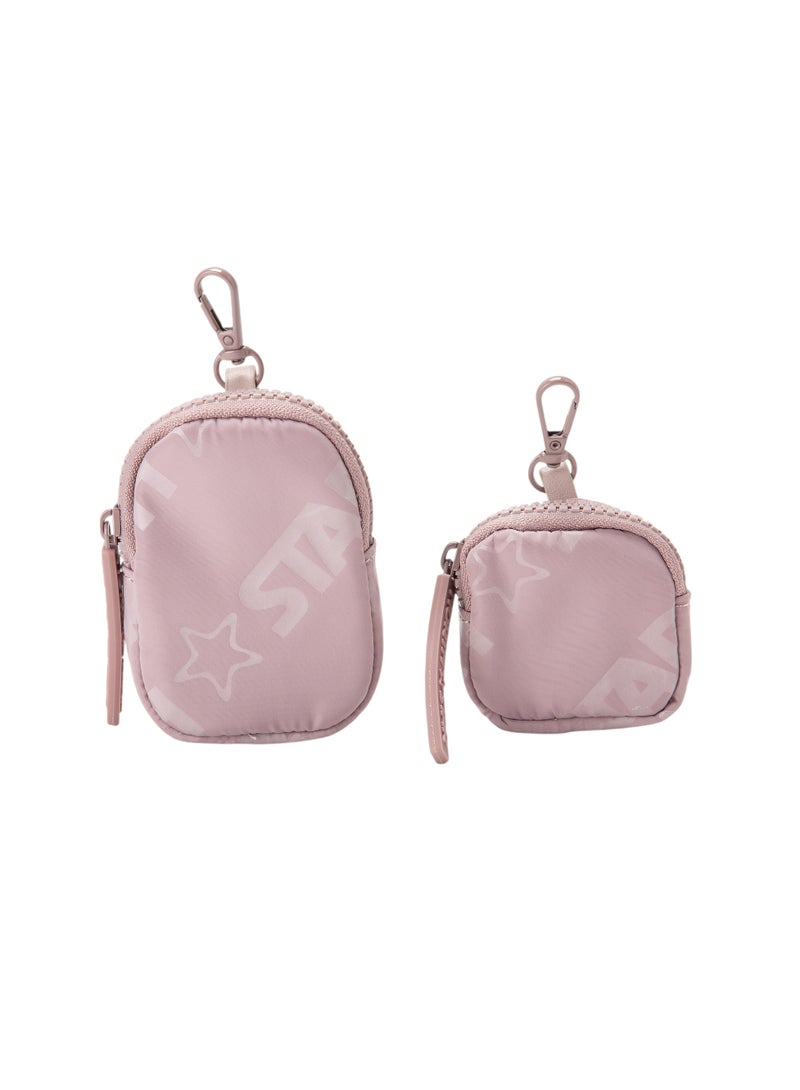 Bata Patterned Sling Bag Pink - Image 4