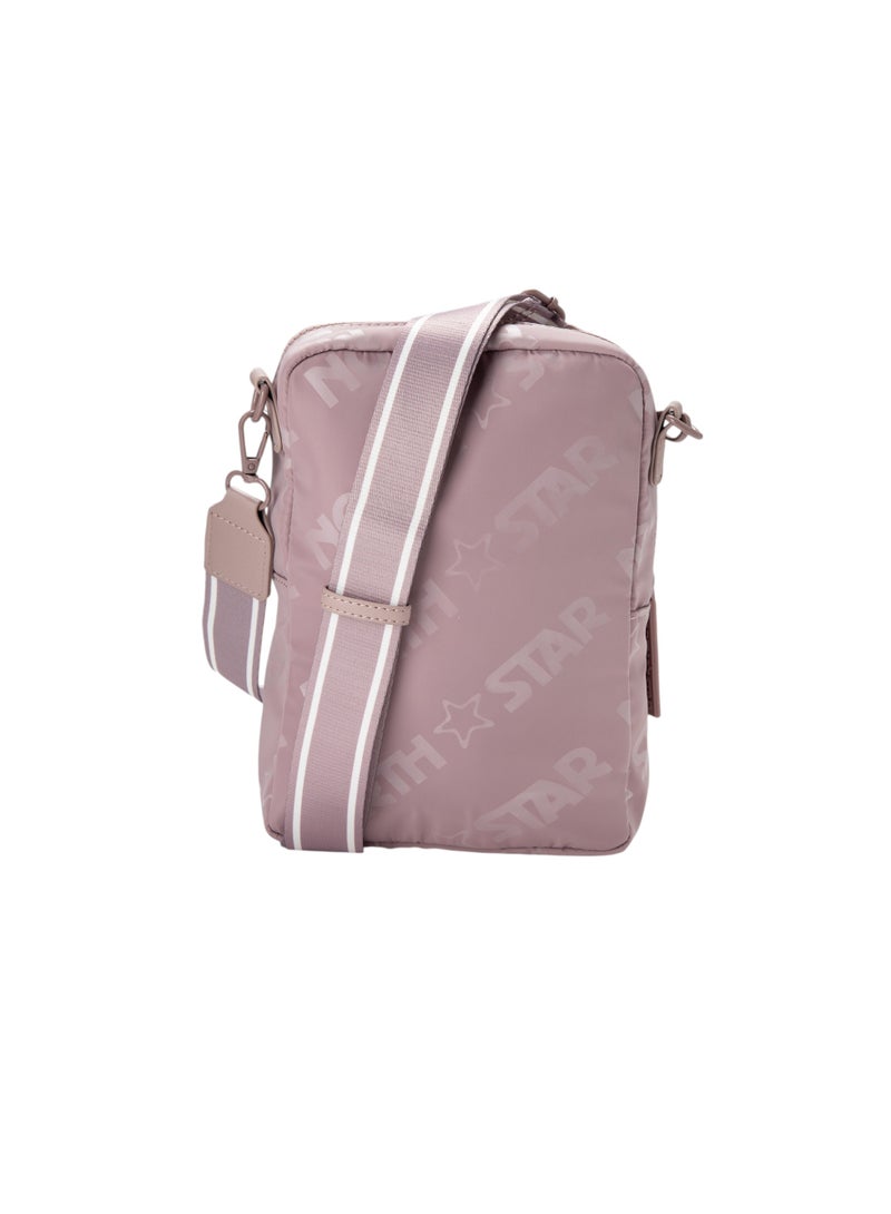 Bata Patterned Sling Bag Pink - Image 2