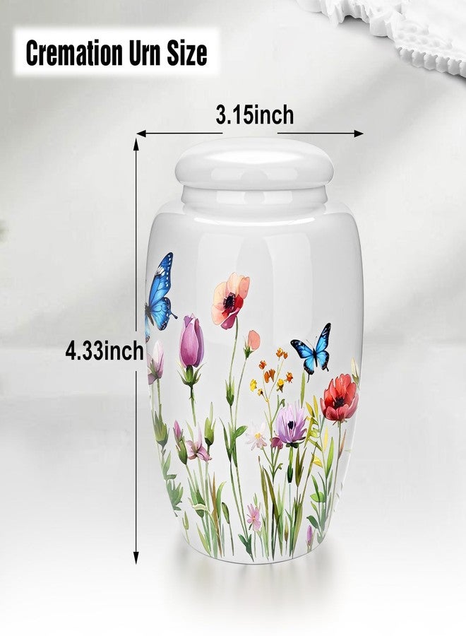 XIUDA Small Cremation Urn for Human Ashes Ceramic Decorative Keepsake Memorial Urn for Burial Handcrafted Medium Funeral Urn for Adult Male Female - Image 2