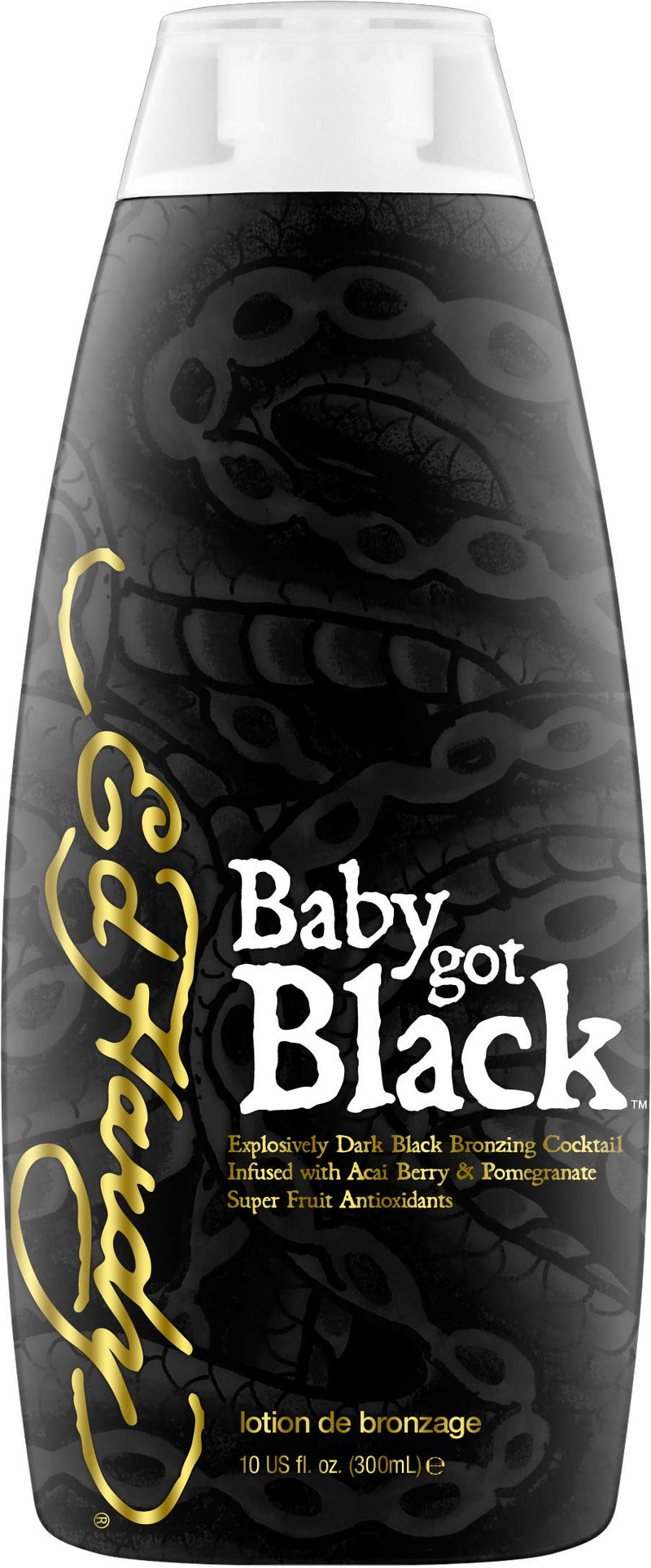 Ed Hardy Baby Got Black Tanning Lotion 10 Oz