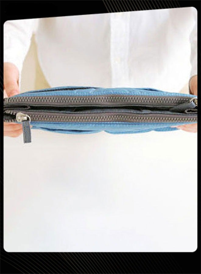 اي اف جي تي منظم أغراض السفر بجيوب متعددة أزرق - Image 4