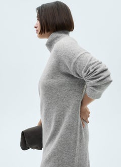 MANGO Casual Short Turtleneck Dress  - Image 3
