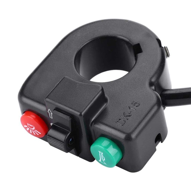 3in1 Motorcycle Handlebar Switch Horn Turn and Headlight Light - Image 3
