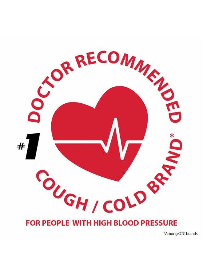 Coricidin HBP Decongestant-Free Cough and Cold Medicine - Specially Designed Relief for High Blood Pressure, Cough, Runny Nose, Sneezing and Cold Symptoms (16 Count)  - Image 3