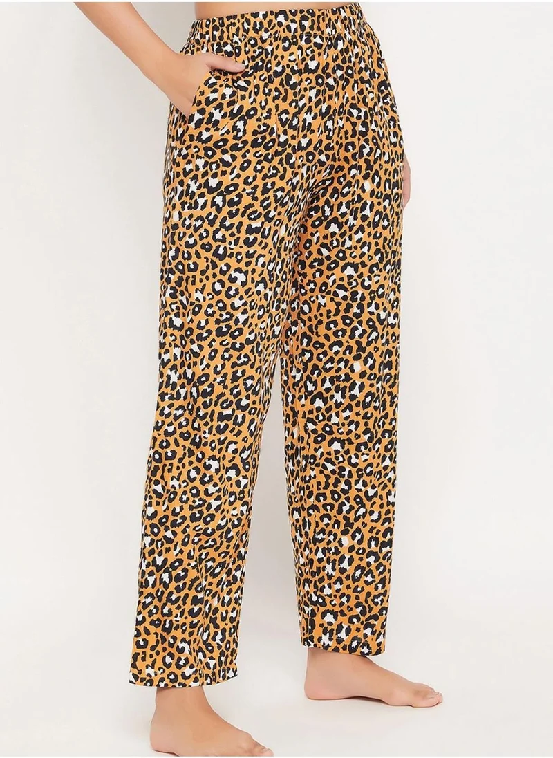 Clovia  Printed High Waist Pyjama for Women | Best Price UAE