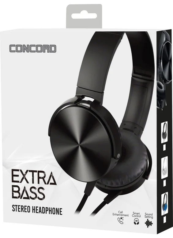 CONCORD C-908 Computer Mp3 Headset with Microphone