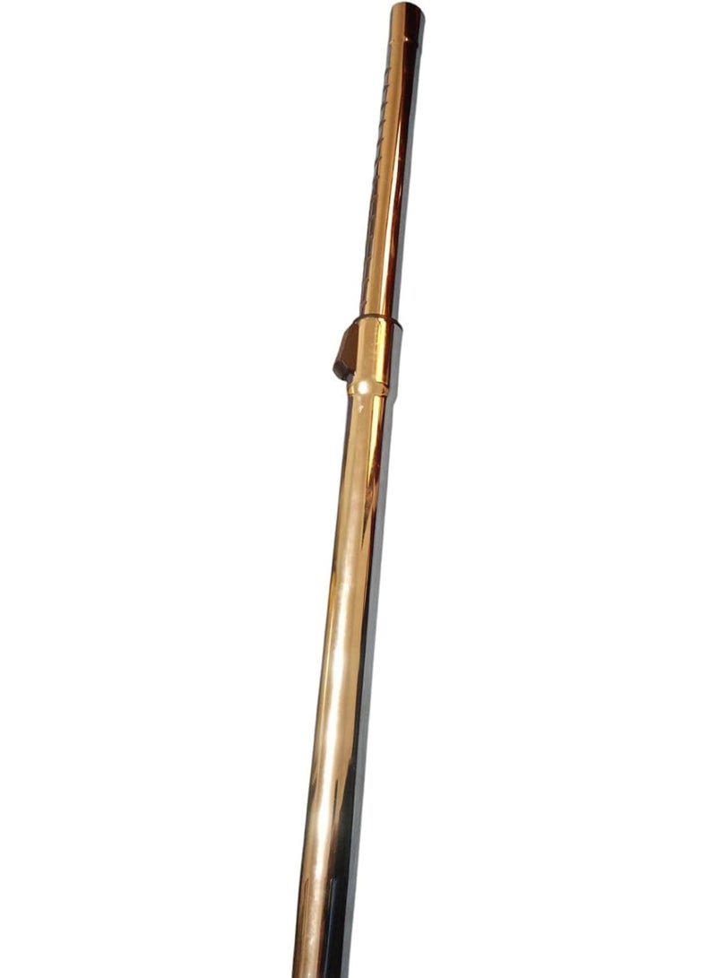 Imported vacuum cleaner set consisting of two pieces: a stainless steel hose and a vacuum brush. Compatible with some Panasonic, Hitachi, and National vacuum cleaners. - Image 5