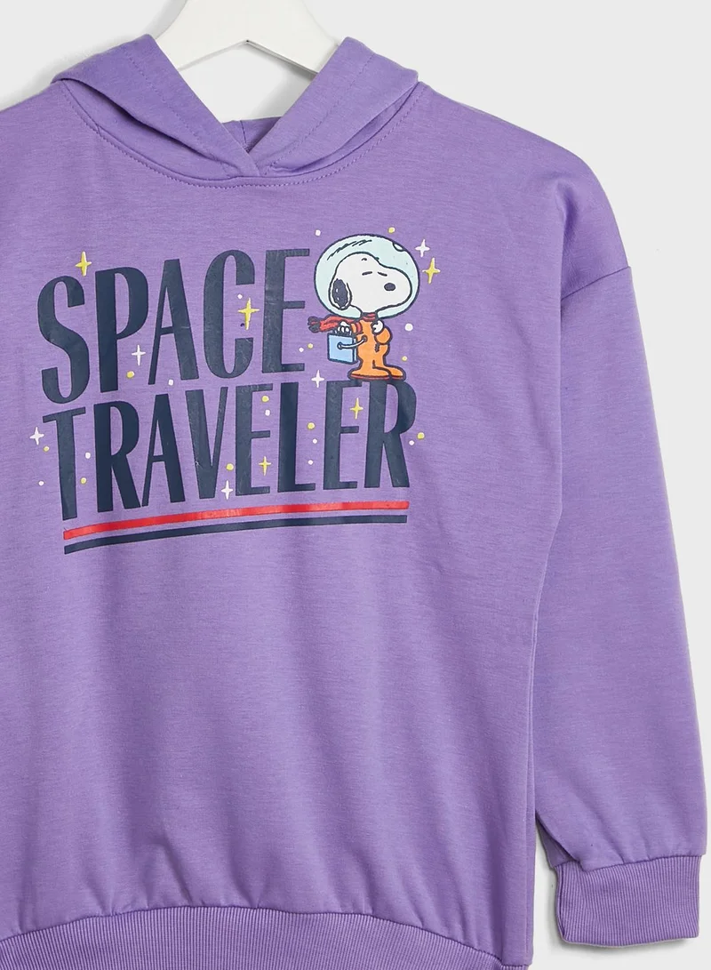 Peanuts Youth Snoopy Hoodie