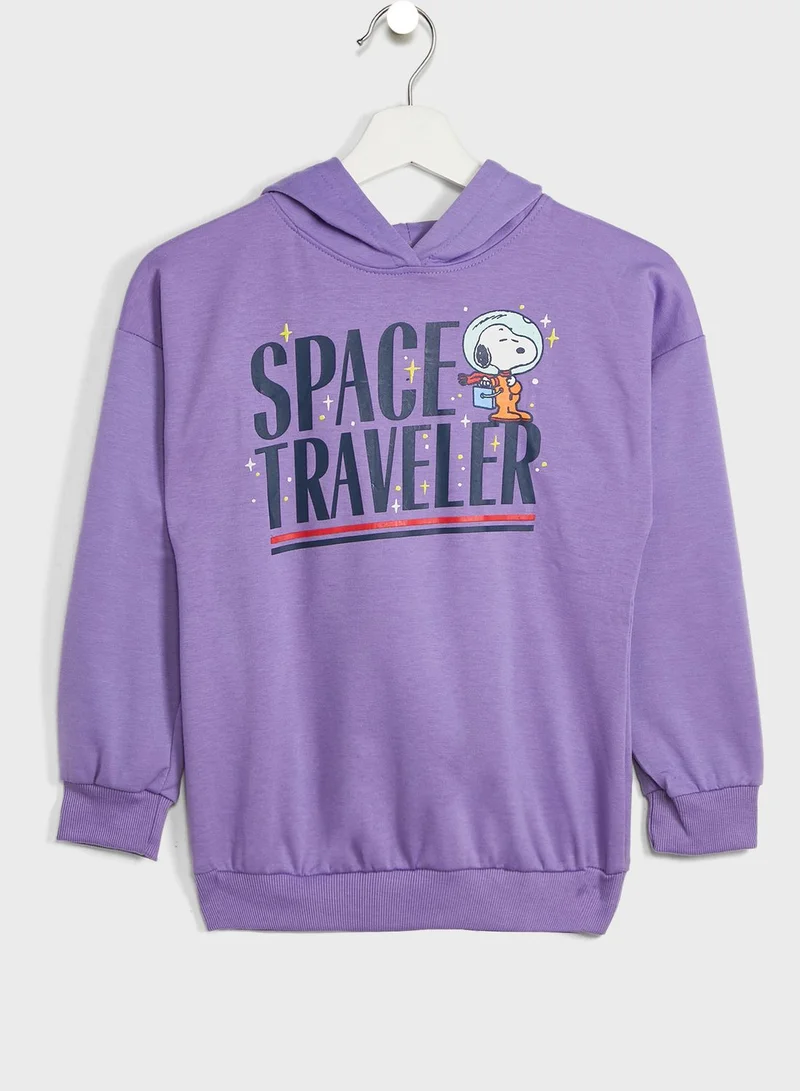 Peanuts Youth Snoopy Hoodie