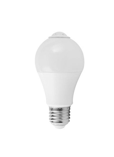 LED Motion Sensor Light Bulb E27 Threaded Bayonet 9W Infrared Smart Body Motion Sensor Bulb for Hallway