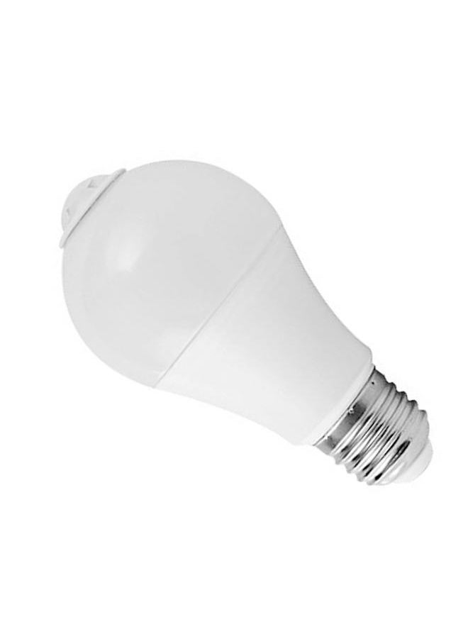 LED Motion Sensor Light Bulb E27 Threaded Bayonet 9W Infrared Smart Body Motion Sensor Bulb for Hallway