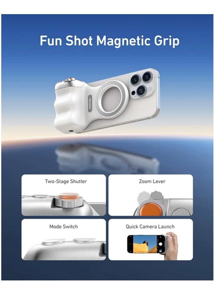 TELESIN TELESIN P1-MP-10 Fun Shot MagGrip – Magnetic Phone Holder for Quick Mounting  - Image 2