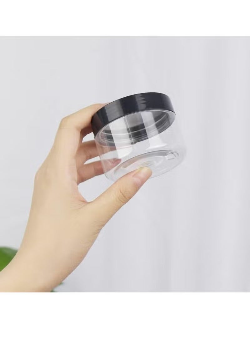 جيوستوس 4 أوقية تجميل الجرار ، حاويات تخزين بلاستيكية صغيرة ، 6 عبوات مع أغطية للكريمات/المستحضرات - Image 5