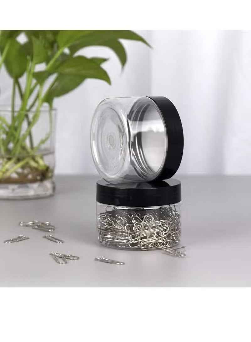 جيوستوس 4 أوقية تجميل الجرار ، حاويات تخزين بلاستيكية صغيرة ، 6 عبوات مع أغطية للكريمات/المستحضرات - Image 4