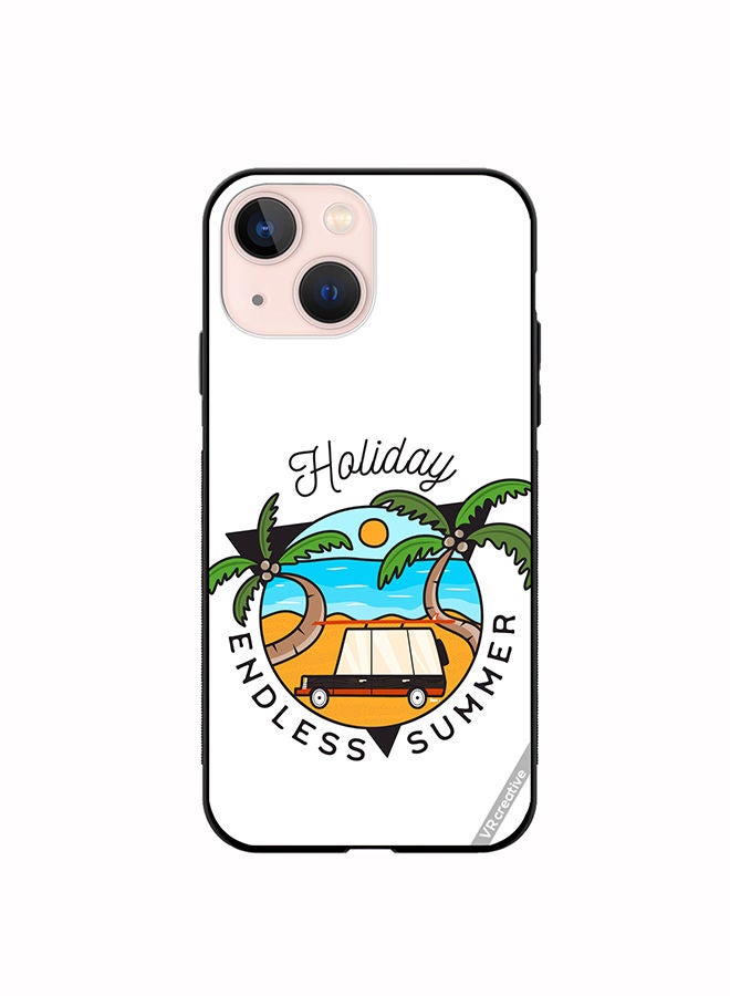 Protective Case Cover For Apple iPhone 13 Endless Summer Design Multicolour