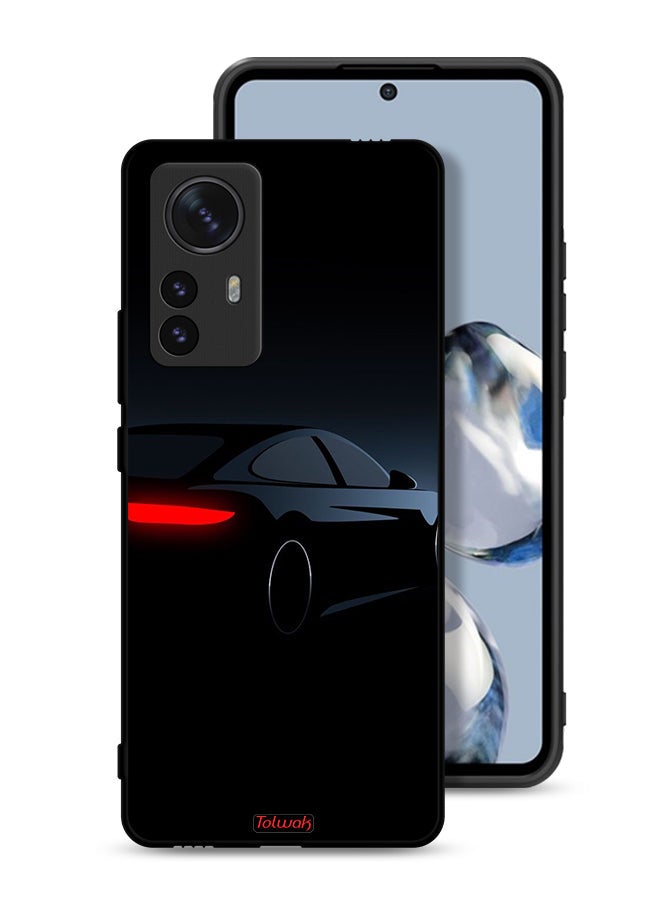 Tolwak Xiaomi 12 Protective Case Cover Dark Car - Image 1