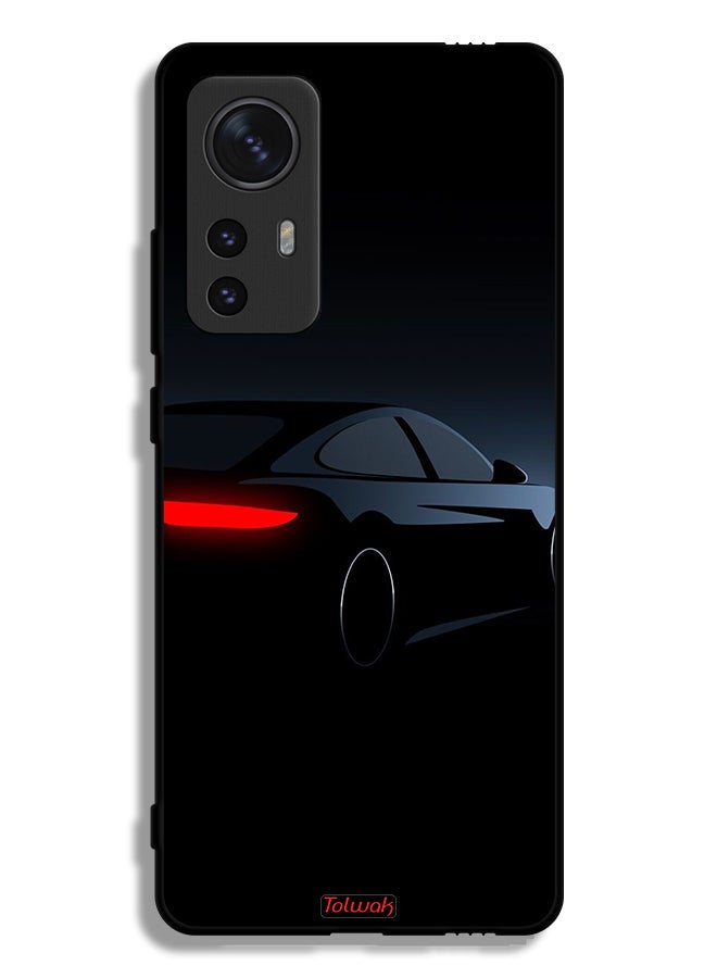 Tolwak Xiaomi 12 Protective Case Cover Dark Car - Image 2