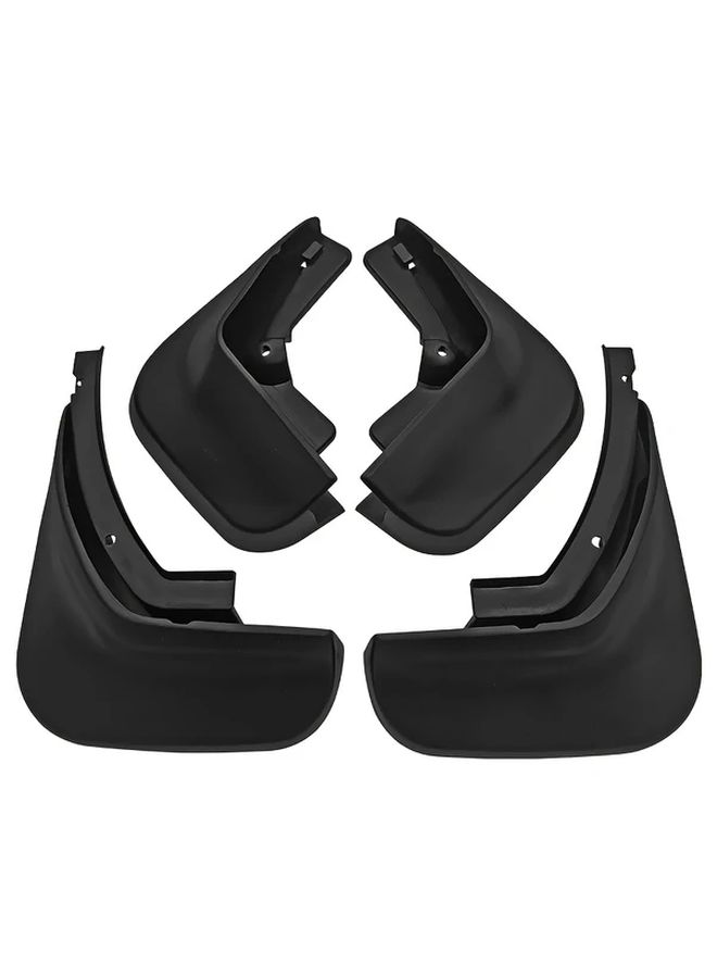 4pcs Mud Flaps for Audi A6L 2006-2010 Durable Black Plastic Wheel Guards Scratch Resistant Auto Accessories - Image 4