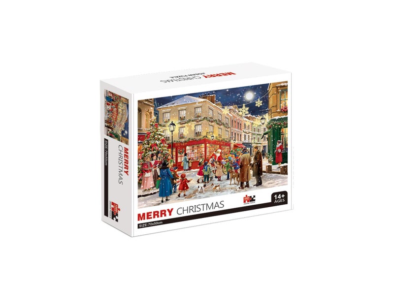 Hglcm 1000 Piece Jigsaw Puzzles For Adult Kids Cute Dog Jigsaw Puzzle Chrismas Toy Shop - Image 3