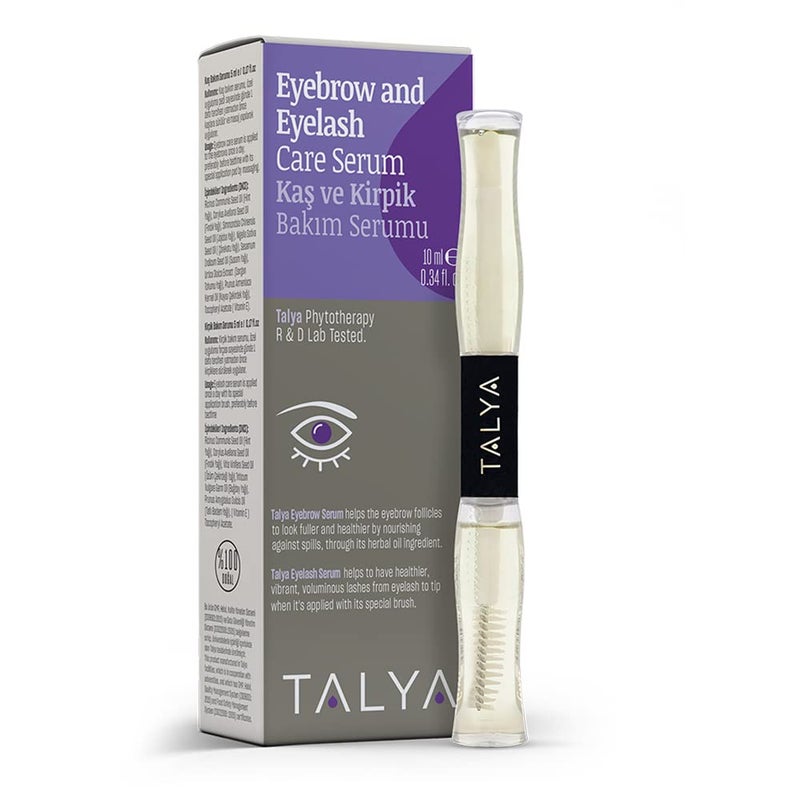 TALYA Talya Eyebrow and Eyelash Care Serum Eyelash and Eyebrow Enhancing SerumNatural Oil blend Promotes Appearance of Longer Thicker Eyebrows Eyelashes special package 