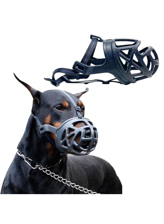 Sage Square Dog Muzzle,Soft Basket Silicone Muzzles For Dog, Best To Prevent Biting, Chewing And Barking, Allows Drinking And Panting (Extra Small) - Image 1