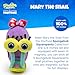 Youtooz Spongebob Mary Snail Plush Stickie 6 inch Very Soft Magnetic Spongebob Squarepants Mary Snail Stickies by Youtooz Spongebob Squarepants Collection - Image 4