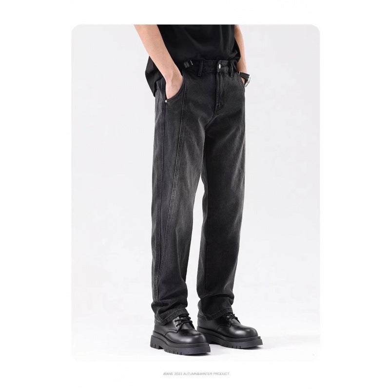 Unisex Casual Daily Denim Jeans - Image 2