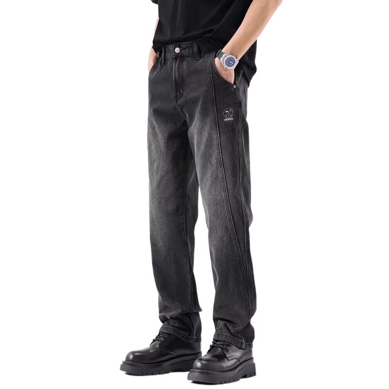 Unisex Casual Daily Denim Jeans - Image 4