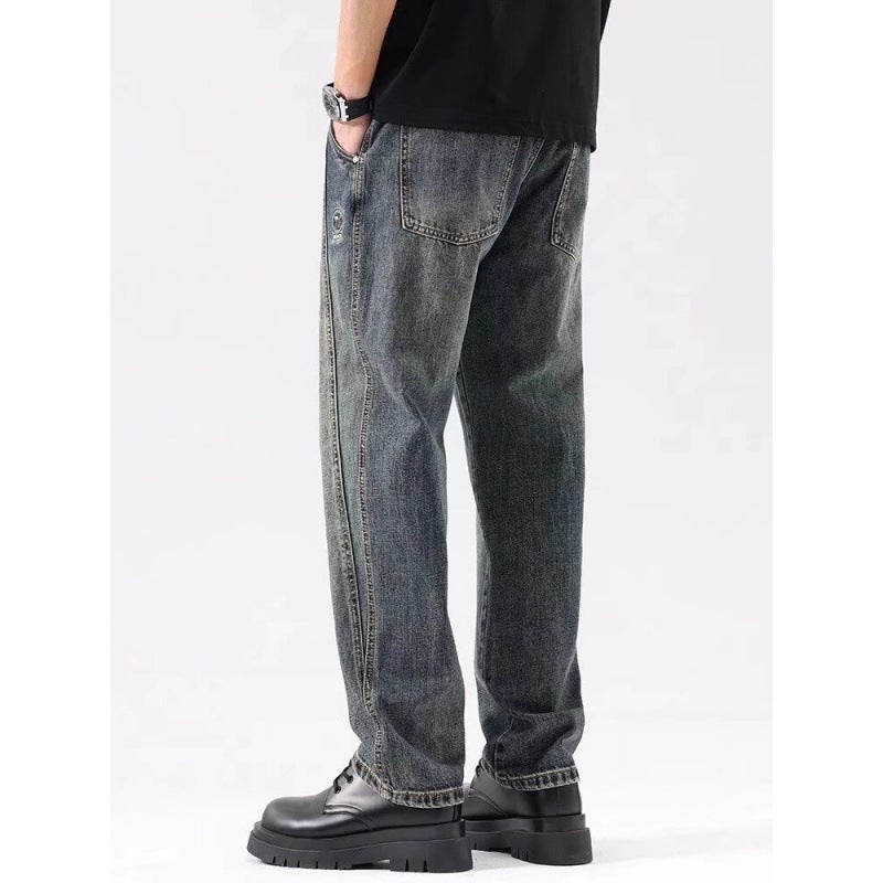 Unisex Casual Daily Denim Jeans - Image 1