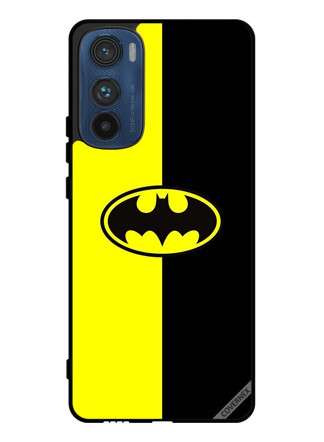 Covernex Protective Case Cover For Motorola Edge 30 Batman Logo Clip Art - Image 1