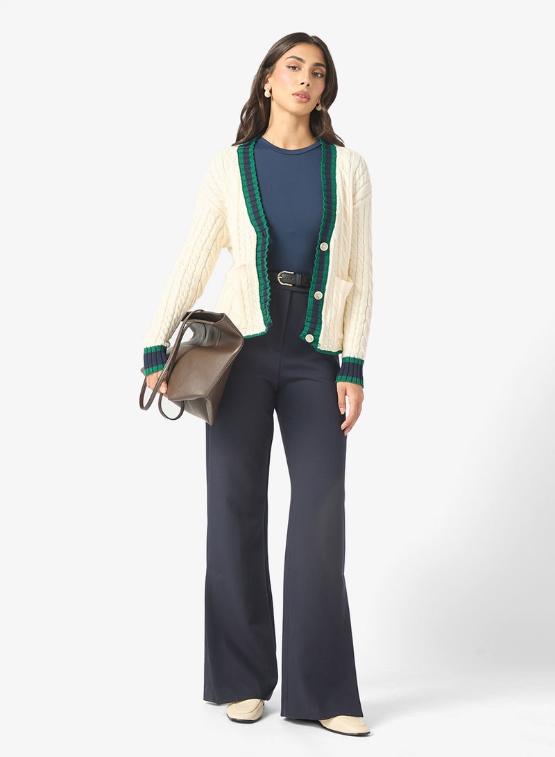 ايلا كارديجان محبوك بالكابل - Image 4