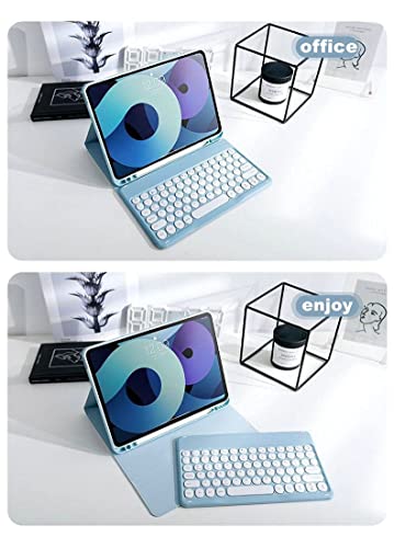 AnMengXinLing Keyboard Case for Galaxy Tab S10 Plus/S9 FE Plus (12.4inch), With Mouse Combo, Detachable Magnetic Keyboard and S Pen Holder (Black) - Image 3