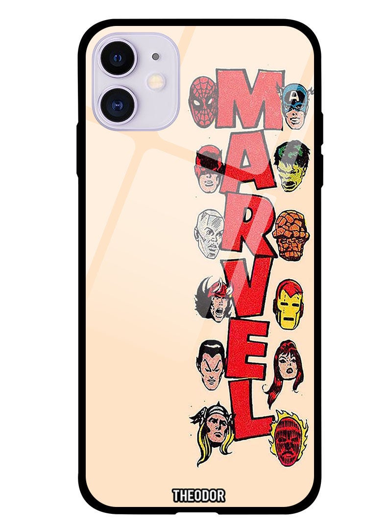 Theodor Protective Tempered Glass Case Cover IPHONE 12 6.1  Marevl - Image 1