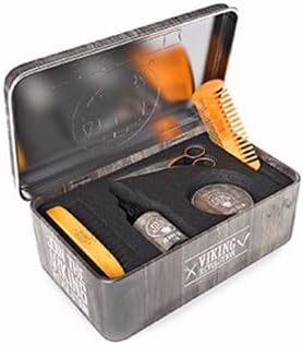 Viking Revolution Beard Grooming Kit for Men Ultimate Beard Kit with 100 Boar Beard Brush Beard Comb Citrus Beard Balm Unscented Beard Oil More Valentines Gifts for Him Gifts for Men - Image 2