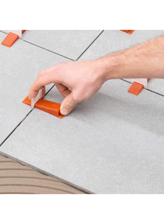Tile Leveling System, Tiles Leveler Spacers Clips For Professional Ceramic Tile and Stone Installation, Tiles Leveler Spacers Clips for Wall Floor Spacers Tile Leveling  - Image 4