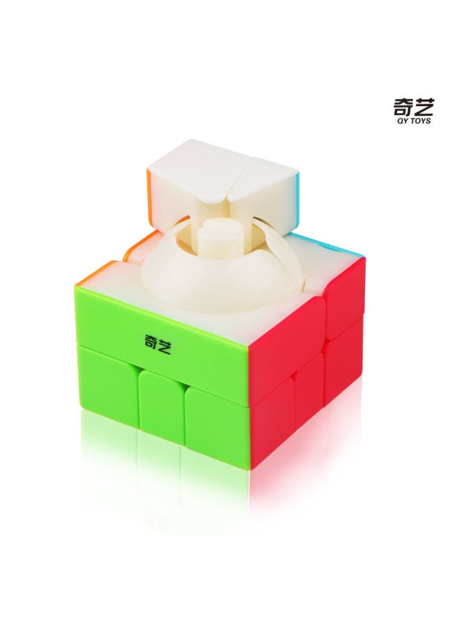 Generic - Qiyi Inspires SQ-1 Special-Shaped Rubik's Cube Square 1 SQ1 Third-Order Racing Beginner-Level Rubik's Cube-Colour:Black - Image 1