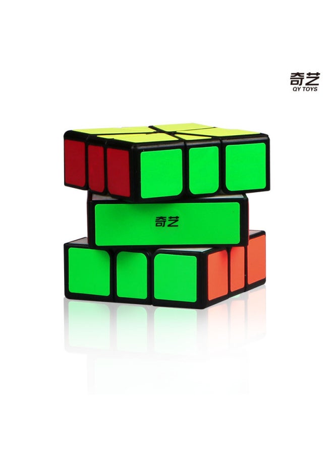 Generic - Qiyi Inspires SQ-1 Special-Shaped Rubik's Cube Square 1 SQ1 Third-Order Racing Beginner-Level Rubik's Cube-Colour:Black - Image 1