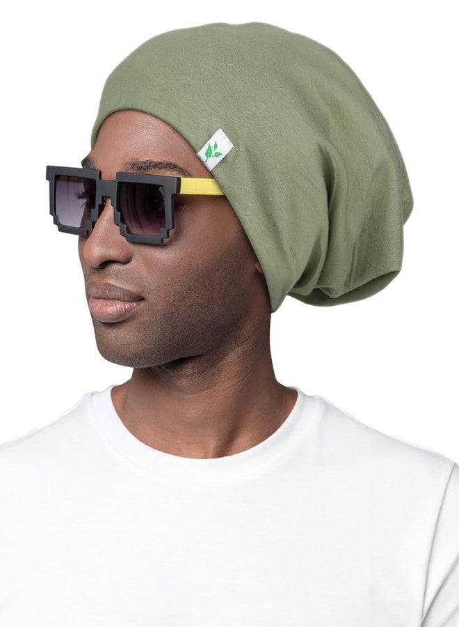 Winitas Hair Bonnets for Sleeping Men Satin Lined for Dreads - Image 3