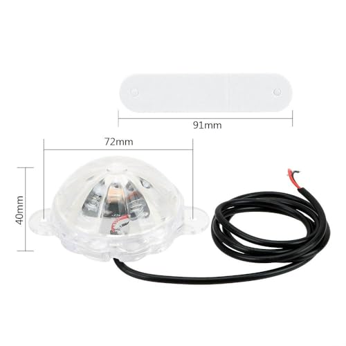 Autozap Motorcycle Star Light Flash Chassis Strobe Light Underglow Ambient RGB Dash Light Motorbike LED (12 V, 33 W) (Universal for Bike) (Pack of 1) - Image 4