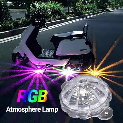 Autozap Motorcycle Star Light Flash Chassis Strobe Light Underglow Ambient RGB Dash Light Motorbike LED (12 V, 33 W) (Universal for Bike) (Pack of 1) - Image 3