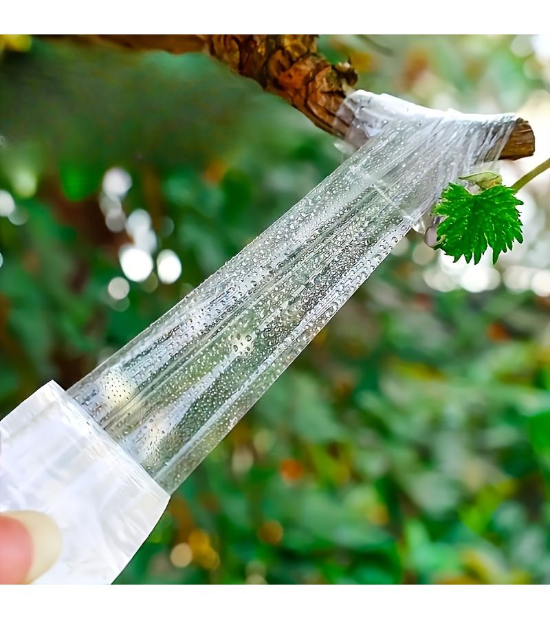 Stretchable Transparent Adhesive Tape 1 Roll 40000cm For Gardening Plant Care Transplanting Grafting Sewing Supplies Managing Tangles And Securing Knots - Image 2