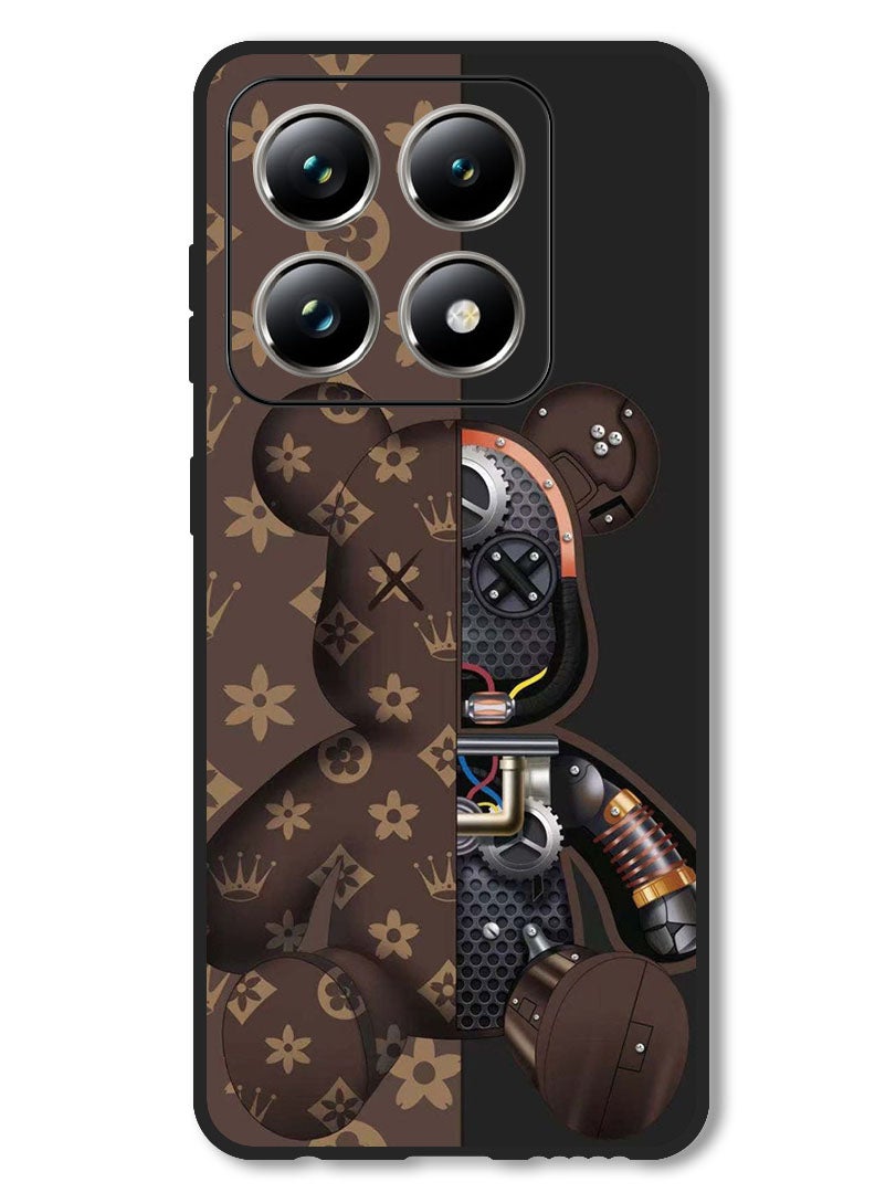 Theodor Case Compatible with Xiaomi 14T Pro Protection Shockproof Bumper Cover Kaws - Image 1