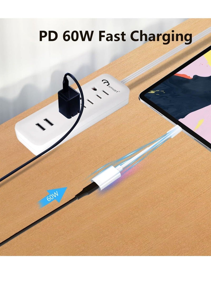 Generic - USB C to Lightning Charge Adapter for iPhone 15, USB C Male to Lightning Female 60W PD Fast Charge &Data Transfer Converter Fit with iPhone 15 Pro/15 Pro Max,iPad Pro Air, Galaxy, Pixel(Not for Audio) - Image 1