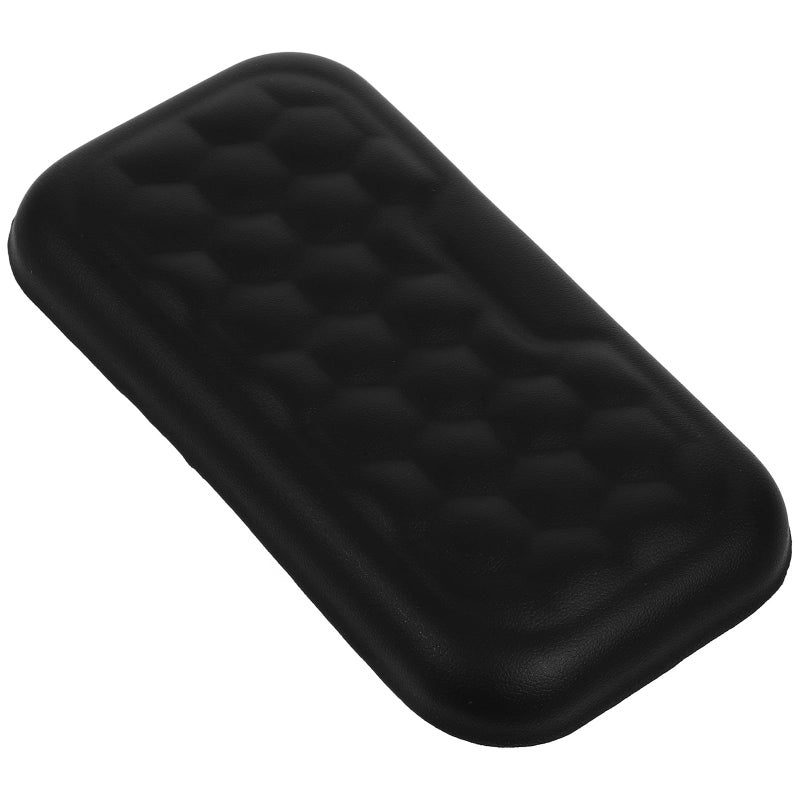Ergonomic Keyboard Mouse Wrist Rest Compact Black Desk Edge Cushion with Elbow Pad - Image 2