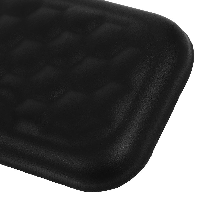 Ergonomic Keyboard Mouse Wrist Rest Compact Black Desk Edge Cushion with Elbow Pad - Image 4