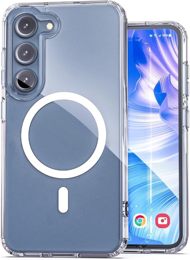 Magnetic Case Samsung Galaxy S23 FE - Shockproof Protection, Anti-Scratch Cover - Image 3