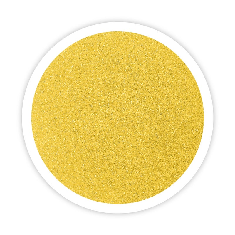 Sandsational Sparkle Sunflower Unity Sand 15 LB 22 oz Yellow Colored for Weddings Vase Filler Home Dcor Craft Aquarium and More