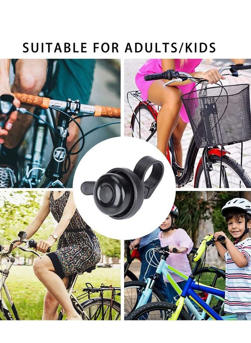SYOSI Bike Bell 2 Pack Bicycle  Aluminum Loud Crisp Premium for Large Ringer Bells for Adults Kids Boys and Girl  - Image 3