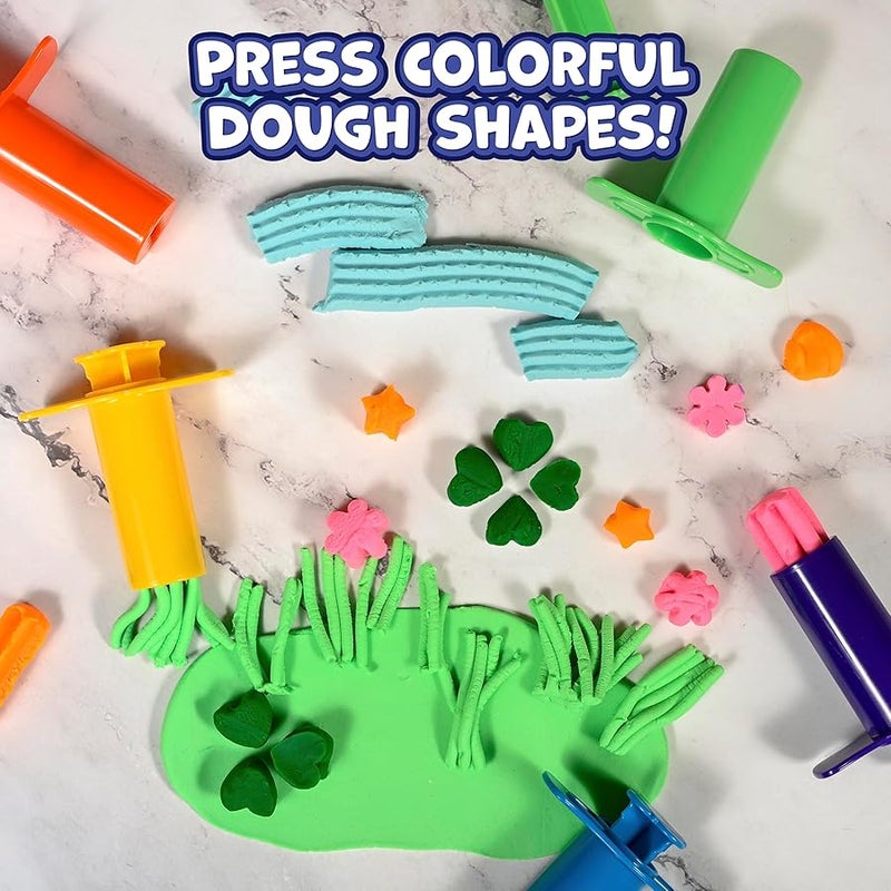 READY 2 LEARN Dough Extruders - Set of 6 - Play Dough Tools - for Ages 2+ - Art Accessories for Pottery and Dough - Image 5