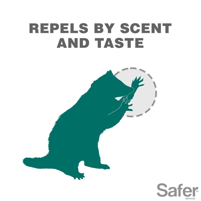 Safer Brand Critter Ridder Animal Repellent Granules - 2 LB Granules for Organic Pest Control - OMRI Listed for Organic Use - 5926 - Easy to Spread, Protect up to 120 Sq Ft - Repel with Scent & Taste - Image 3